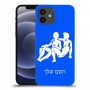תאומים כיסוי מגן קשיח בעיצוב אישי עם השם שלך ל Apple iPhone 12 יחידה אחת סקרין מובייל
