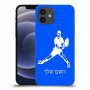 שחקן טניס כיסוי מגן קשיח בעיצוב אישי עם השם שלך ל Apple iPhone 12 יחידה אחת סקרין מובייל
