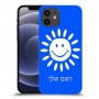 שמש כיסוי מגן קשיח בעיצוב אישי עם השם שלך ל Apple iPhone 12 יחידה אחת סקרין מובייל