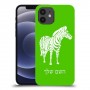 זברה כיסוי מגן קשיח בעיצוב אישי עם השם שלך ל Apple iPhone 12 יחידה אחת סקרין מובייל