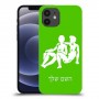 תאומים כיסוי מגן קשיח בעיצוב אישי עם השם שלך ל Apple iPhone 12 יחידה אחת סקרין מובייל