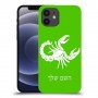 עקרב כיסוי מגן קשיח בעיצוב אישי עם השם שלך ל Apple iPhone 12 יחידה אחת סקרין מובייל