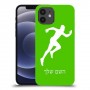 רץ כיסוי מגן קשיח בעיצוב אישי עם השם שלך ל Apple iPhone 12 יחידה אחת סקרין מובייל