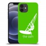 גלישת מפרש כיסוי מגן קשיח בעיצוב אישי עם השם שלך ל Apple iPhone 12 יחידה אחת סקרין מובייל