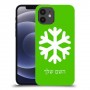 שלג כיסוי מגן קשיח בעיצוב אישי עם השם שלך ל Apple iPhone 12 יחידה אחת סקרין מובייל