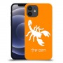 עקרב כיסוי מגן קשיח בעיצוב אישי עם השם שלך ל Apple iPhone 12 יחידה אחת סקרין מובייל