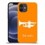 חצוצרה כיסוי מגן קשיח בעיצוב אישי עם השם שלך ל Apple iPhone 12 יחידה אחת סקרין מובייל
