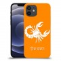 עקרב כיסוי מגן קשיח בעיצוב אישי עם השם שלך ל Apple iPhone 12 יחידה אחת סקרין מובייל