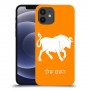 שור כיסוי מגן קשיח בעיצוב אישי עם השם שלך ל Apple iPhone 12 יחידה אחת סקרין מובייל