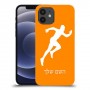 רץ כיסוי מגן קשיח בעיצוב אישי עם השם שלך ל Apple iPhone 12 יחידה אחת סקרין מובייל