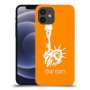 פסל החירות כיסוי מגן קשיח בעיצוב אישי עם השם שלך ל Apple iPhone 12 יחידה אחת סקרין מובייל