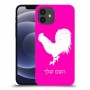 תרנגול כיסוי מגן קשיח בעיצוב אישי עם השם שלך ל Apple iPhone 12 יחידה אחת סקרין מובייל