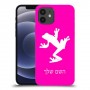 צפרדע טרופית כיסוי מגן קשיח בעיצוב אישי עם השם שלך ל Apple iPhone 12 יחידה אחת סקרין מובייל