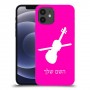 כינור כיסוי מגן קשיח בעיצוב אישי עם השם שלך ל Apple iPhone 12 יחידה אחת סקרין מובייל