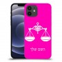 מאזניים כיסוי מגן קשיח בעיצוב אישי עם השם שלך ל Apple iPhone 12 יחידה אחת סקרין מובייל