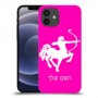 קשת כיסוי מגן קשיח בעיצוב אישי עם השם שלך ל Apple iPhone 12 יחידה אחת סקרין מובייל