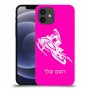 אופנוע שלג כיסוי מגן קשיח בעיצוב אישי עם השם שלך ל Apple iPhone 12 יחידה אחת סקרין מובייל