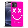 סמיילי כיסוי מגן קשיח בעיצוב אישי עם השם שלך ל Apple iPhone 12 יחידה אחת סקרין מובייל