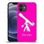 טלסקופ כיסוי מגן קשיח בעיצוב אישי עם השם שלך ל Apple iPhone 12 יחידה אחת סקרין מובייל