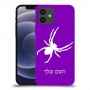 עכביש כיסוי מגן קשיח בעיצוב אישי עם השם שלך ל Apple iPhone 12 יחידה אחת סקרין מובייל