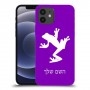 צפרדע טרופית כיסוי מגן קשיח בעיצוב אישי עם השם שלך ל Apple iPhone 12 יחידה אחת סקרין מובייל