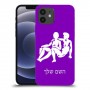 תאומים כיסוי מגן קשיח בעיצוב אישי עם השם שלך ל Apple iPhone 12 יחידה אחת סקרין מובייל