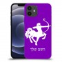 קשת כיסוי מגן קשיח בעיצוב אישי עם השם שלך ל Apple iPhone 12 יחידה אחת סקרין מובייל