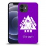 טריאתלון כיסוי מגן קשיח בעיצוב אישי עם השם שלך ל Apple iPhone 12 יחידה אחת סקרין מובייל