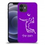 שחקן כדורעף כיסוי מגן קשיח בעיצוב אישי עם השם שלך ל Apple iPhone 12 יחידה אחת סקרין מובייל