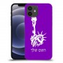 פסל החירות כיסוי מגן קשיח בעיצוב אישי עם השם שלך ל Apple iPhone 12 יחידה אחת סקרין מובייל
