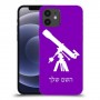 טלסקופ כיסוי מגן קשיח בעיצוב אישי עם השם שלך ל Apple iPhone 12 יחידה אחת סקרין מובייל