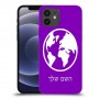 עולם כיסוי מגן קשיח בעיצוב אישי עם השם שלך ל Apple iPhone 12 יחידה אחת סקרין מובייל