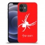 עכביש כיסוי מגן קשיח בעיצוב אישי עם השם שלך ל Apple iPhone 12 יחידה אחת סקרין מובייל