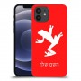 צפרדע טרופית כיסוי מגן קשיח בעיצוב אישי עם השם שלך ל Apple iPhone 12 יחידה אחת סקרין מובייל