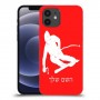 סקִי כיסוי מגן קשיח בעיצוב אישי עם השם שלך ל Apple iPhone 12 יחידה אחת סקרין מובייל