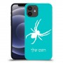 עכביש כיסוי מגן קשיח בעיצוב אישי עם השם שלך ל Apple iPhone 12 יחידה אחת סקרין מובייל