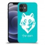 זאב כיסוי מגן קשיח בעיצוב אישי עם השם שלך ל Apple iPhone 12 יחידה אחת סקרין מובייל