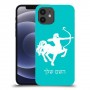 קשת כיסוי מגן קשיח בעיצוב אישי עם השם שלך ל Apple iPhone 12 יחידה אחת סקרין מובייל