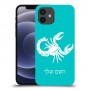 עקרב כיסוי מגן קשיח בעיצוב אישי עם השם שלך ל Apple iPhone 12 יחידה אחת סקרין מובייל