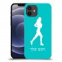 ג'וגלין - אישה כיסוי מגן קשיח בעיצוב אישי עם השם שלך ל Apple iPhone 12 יחידה אחת סקרין מובייל