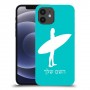 גלישה כיסוי מגן קשיח בעיצוב אישי עם השם שלך ל Apple iPhone 12 יחידה אחת סקרין מובייל