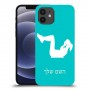 אימון ספורט - אישה כיסוי מגן קשיח בעיצוב אישי עם השם שלך ל Apple iPhone 12 יחידה אחת סקרין מובייל