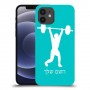 הרמת משקולות כיסוי מגן קשיח בעיצוב אישי עם השם שלך ל Apple iPhone 12 יחידה אחת סקרין מובייל