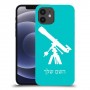 טלסקופ כיסוי מגן קשיח בעיצוב אישי עם השם שלך ל Apple iPhone 12 יחידה אחת סקרין מובייל