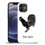 תרנגול כיסוי מגן קשיח בעיצוב אישי עם השם שלך ל Apple iPhone 12 יחידה אחת סקרין מובייל
