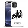 תאומים כיסוי מגן קשיח בעיצוב אישי עם השם שלך ל Apple iPhone 12 יחידה אחת סקרין מובייל