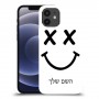 סמיילי כיסוי מגן קשיח בעיצוב אישי עם השם שלך ל Apple iPhone 12 יחידה אחת סקרין מובייל