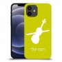 כינור כיסוי מגן קשיח בעיצוב אישי עם השם שלך ל Apple iPhone 12 יחידה אחת סקרין מובייל