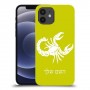 עקרב כיסוי מגן קשיח בעיצוב אישי עם השם שלך ל Apple iPhone 12 יחידה אחת סקרין מובייל
