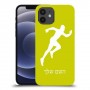 רץ כיסוי מגן קשיח בעיצוב אישי עם השם שלך ל Apple iPhone 12 יחידה אחת סקרין מובייל